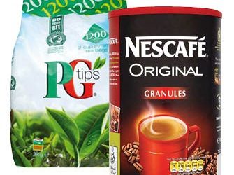 Delivering milk, tea and coffee as well as your fresh fruit.